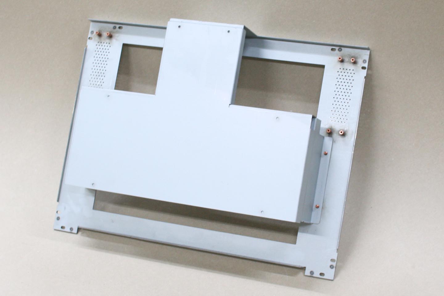 汎用LCDモニター用フレームの製作写真